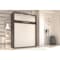 Bestar Cielo 60W 59W Full Murphy Bed, Bark Grey & White 80183-47 - alternate 4